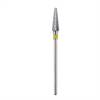 Punto in Carburo di Tungsteno a cono per fresa giallo H 13mm